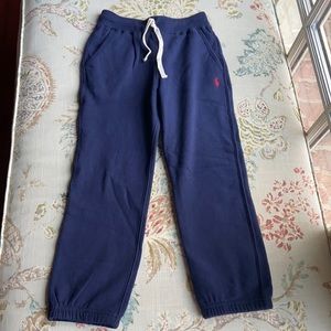 NWOT kids navy blue Ralph Lauren sweatpants